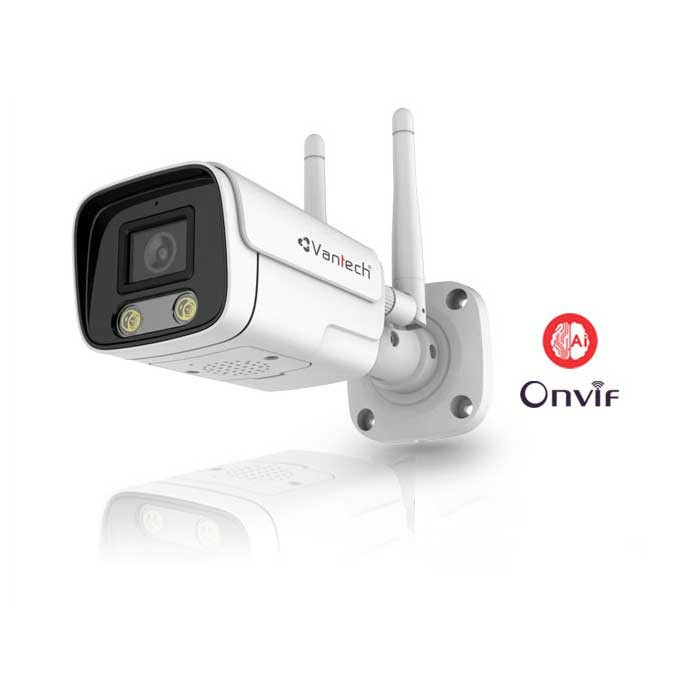 [HÀNG CHÍNH HÃNG] Camera IP AI Wifi 4.0MP VANTECH AI-V2031C