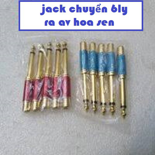 Jack chuyển 6ly ra AV - jack AV xịn cao cấp