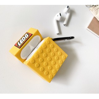 Ốp / Bao / Case airpods silicon hình Lego