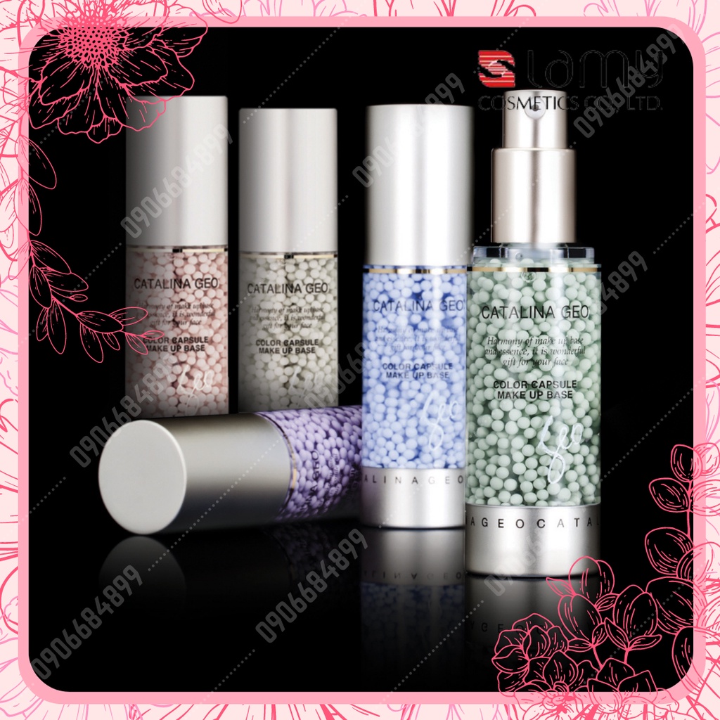 Kem lót trang điểm ⭐ CATALINA GEO ⭐ Colour Capsule Makeup Base