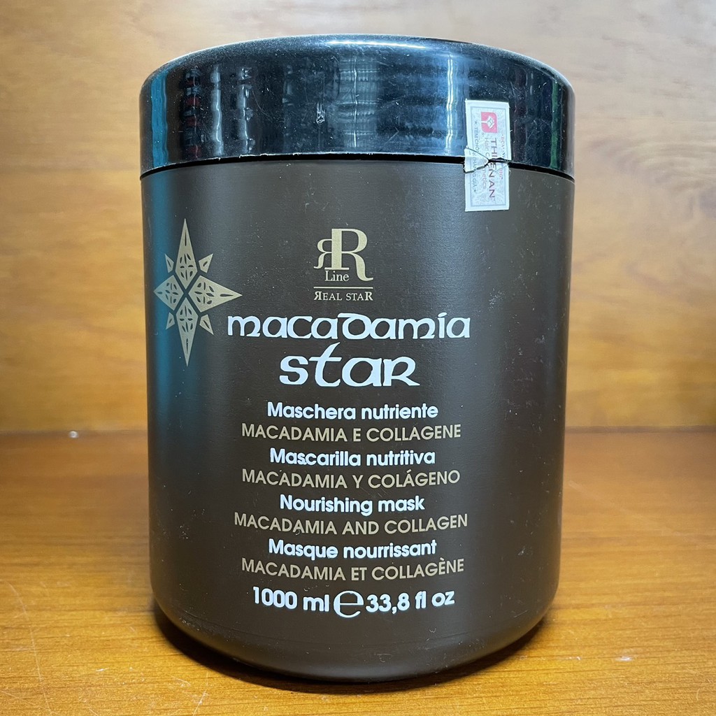 Dầu hấp chăm sóc, phục hồi tái tạo tóc Nourishing Mask Macadamia And Collagen Star 1000ml