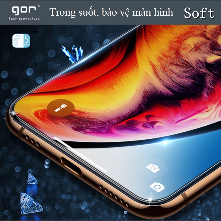 Miếng dán màn hình Gor Samsung S21/ S21 Plus Cảm ứng nhạy, Chống trầy xước, 5H Hạn chế vân tay - Hãng Gor