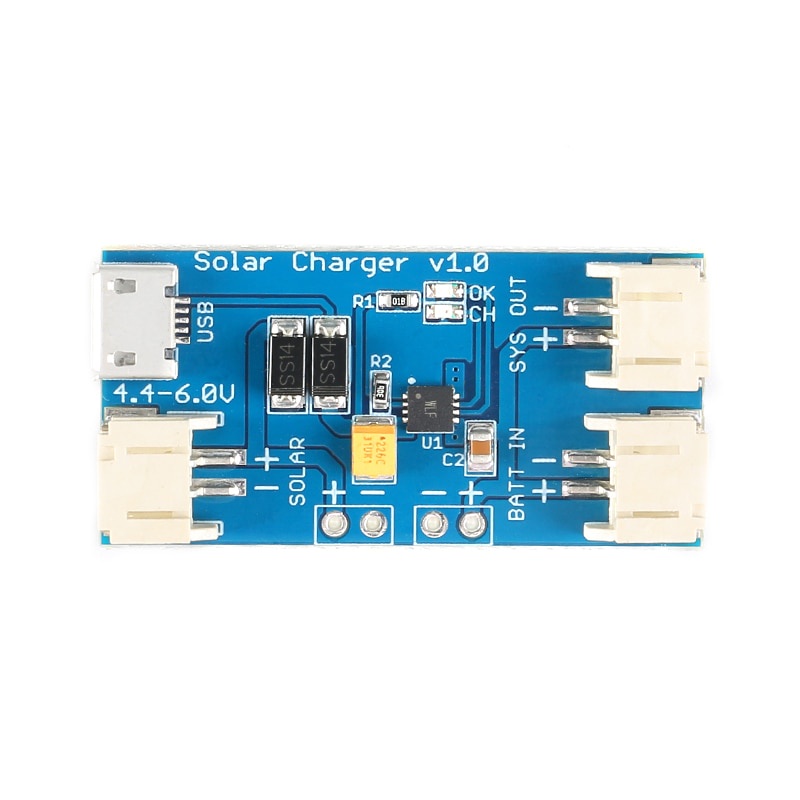 Bảng Điều Khiển Sạc Năng Lượng Mặt Trời 1 Cell CN3791 MPPT 3.7V 4.2V DC-DC 6V 9V 12V 2A
