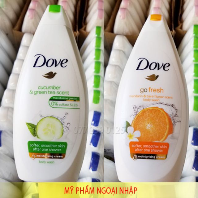 ☆Sữa tắm Dove Go Fresh Đức 500ml