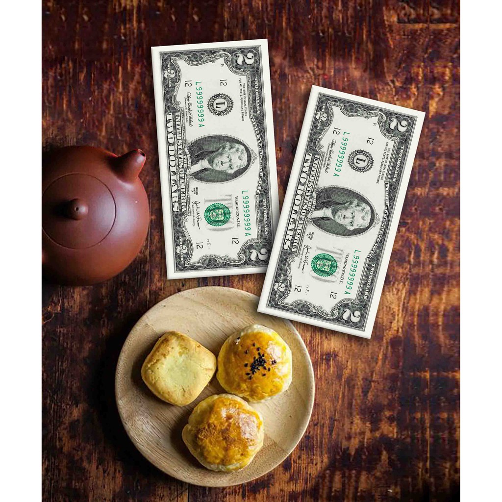 Bao Lì xì Đô la may mắn 2 đô, 100 đô, nhiều mẫu lixi xuân 2023, lixi chibi cute xinh xắn - QueenStore