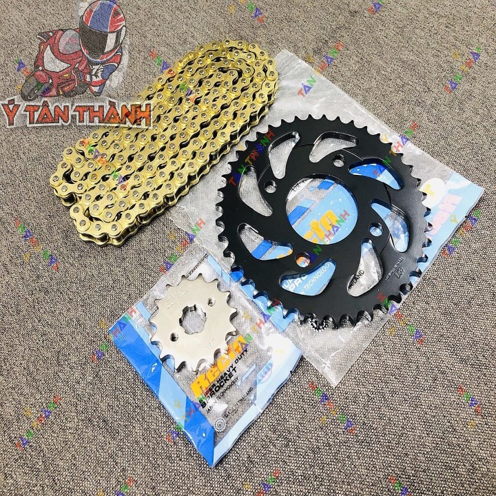 nhông sên dĩa sonic 150 recto MS 218