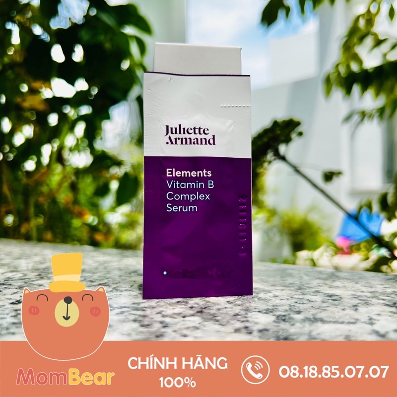 Tinh Chất Làm Dịu Da Nhạy Cảm và Kích Ứng Vitamin B Complex Serum Juliette Armand 1ml