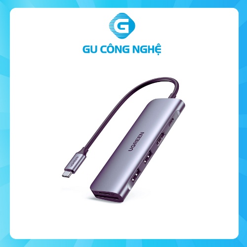 Hub USB-C chuyển đổi đa năng 6 trong 1 UGREEN