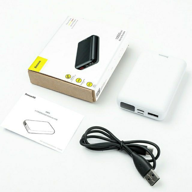 Pin dự phòng sạc nhanh Baseus Mini Power Bank 10,000mAh cho Smartphone/ Tablet PD + QC 3.0