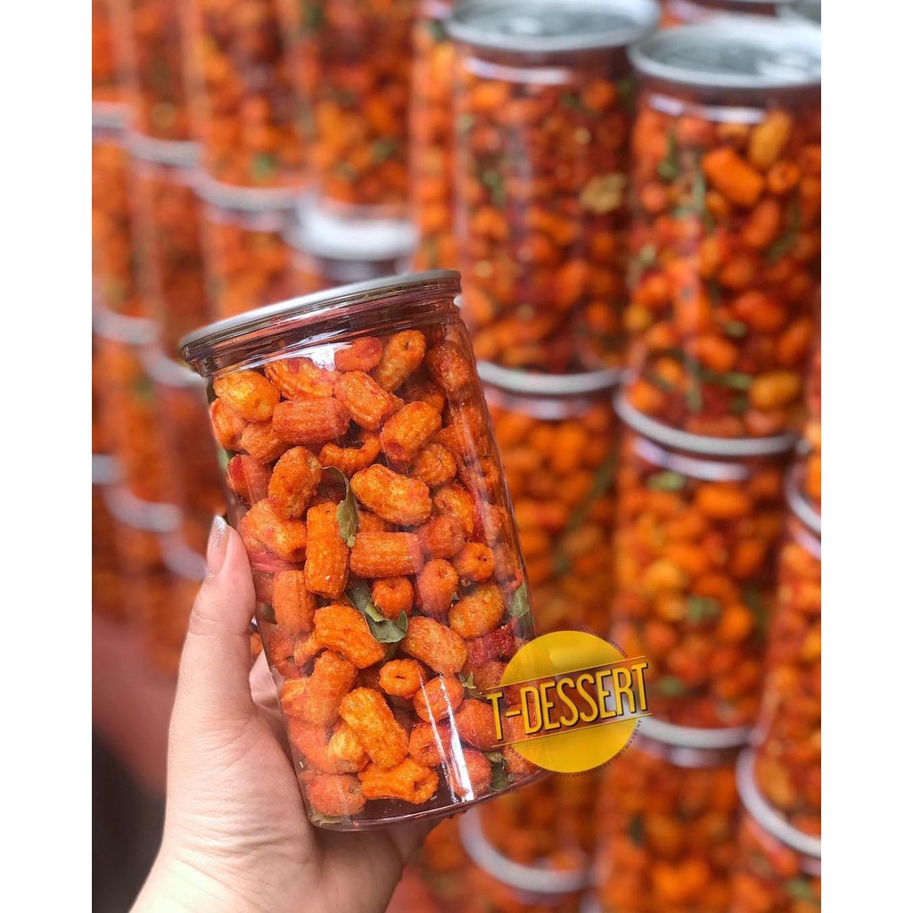 Nui chiên bò khô lá chanh Sài Gòn 250gr | TDessert15k | Hàng loại 1