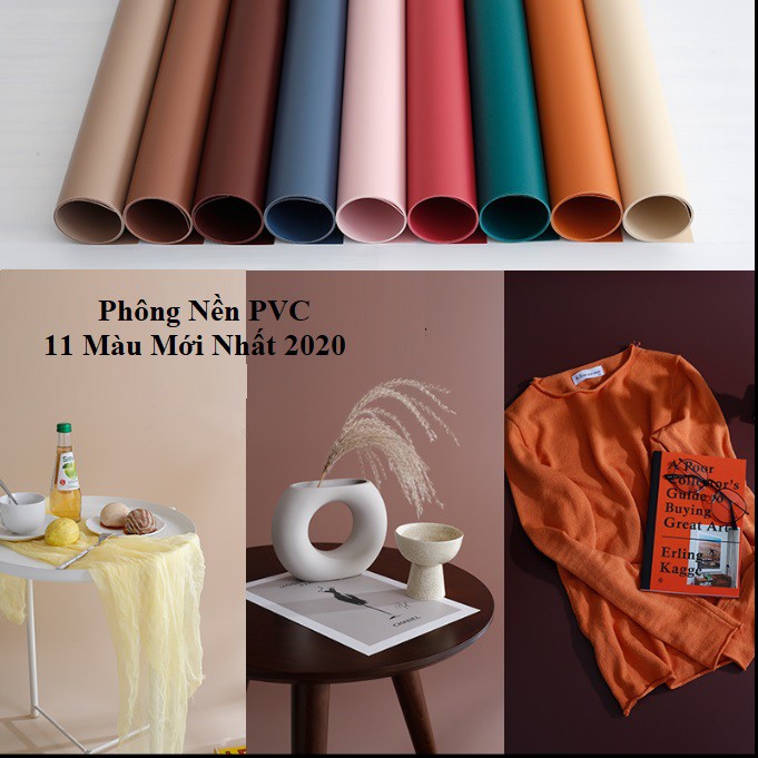 Phông Nền PVC 3 Size To Với 11 Màu Mới Nhất 2020