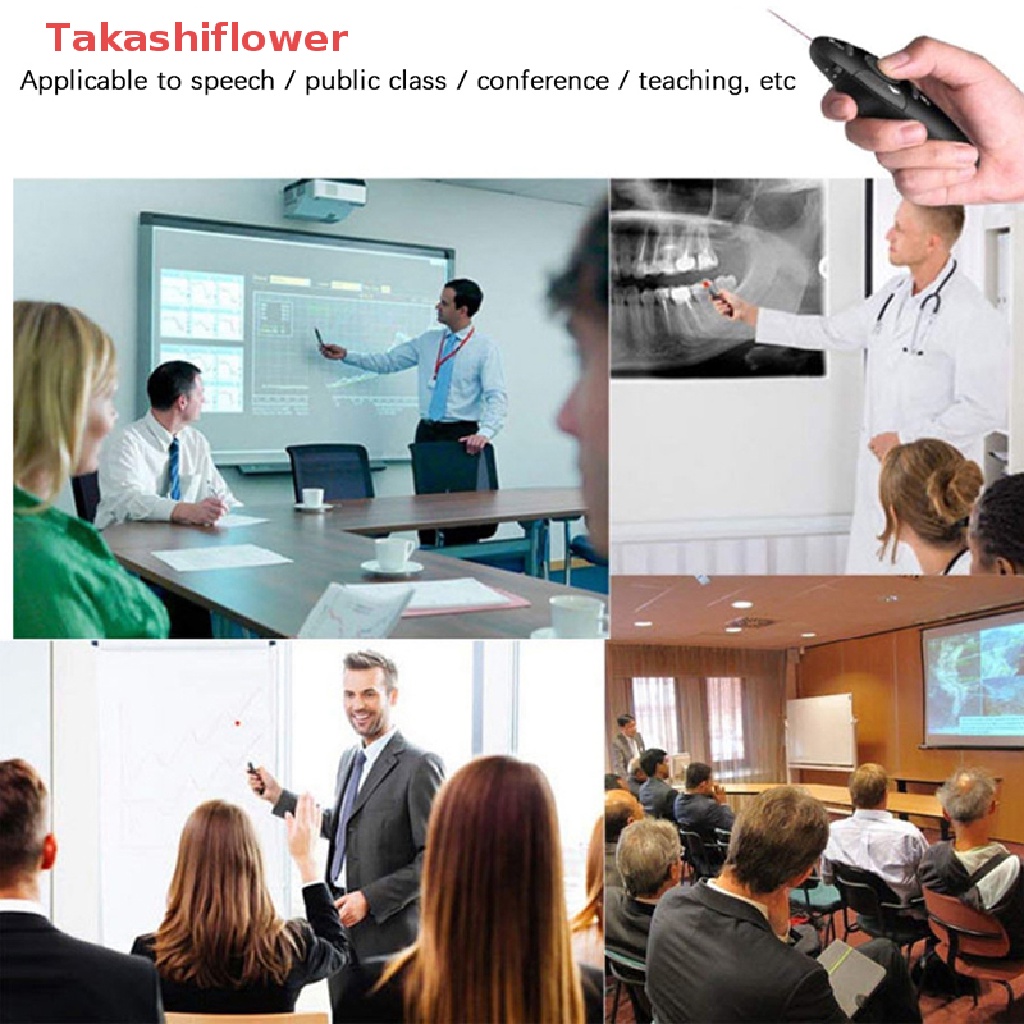 Bút Thuyết Trình PPT Không Dây 2.4GHz Kết Nối USB Điều Khiển Từ Xa