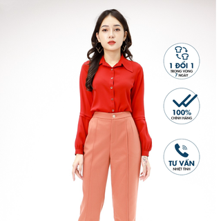 Áo sơ mi cổ đức, tay chuông emspo sml2422