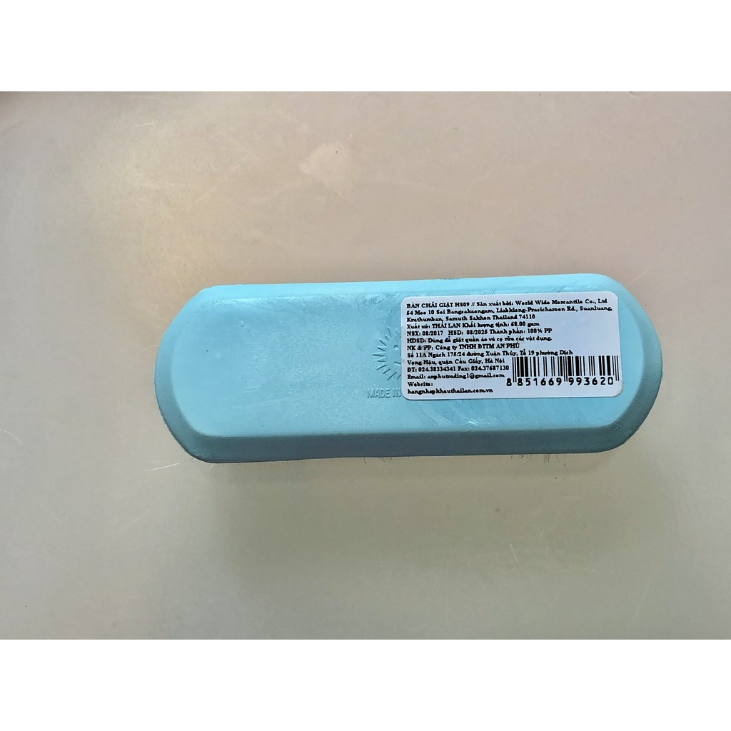 Bàn Chải nhựa giặt quần áo  Nhập khẩu THÁI LAN HS09