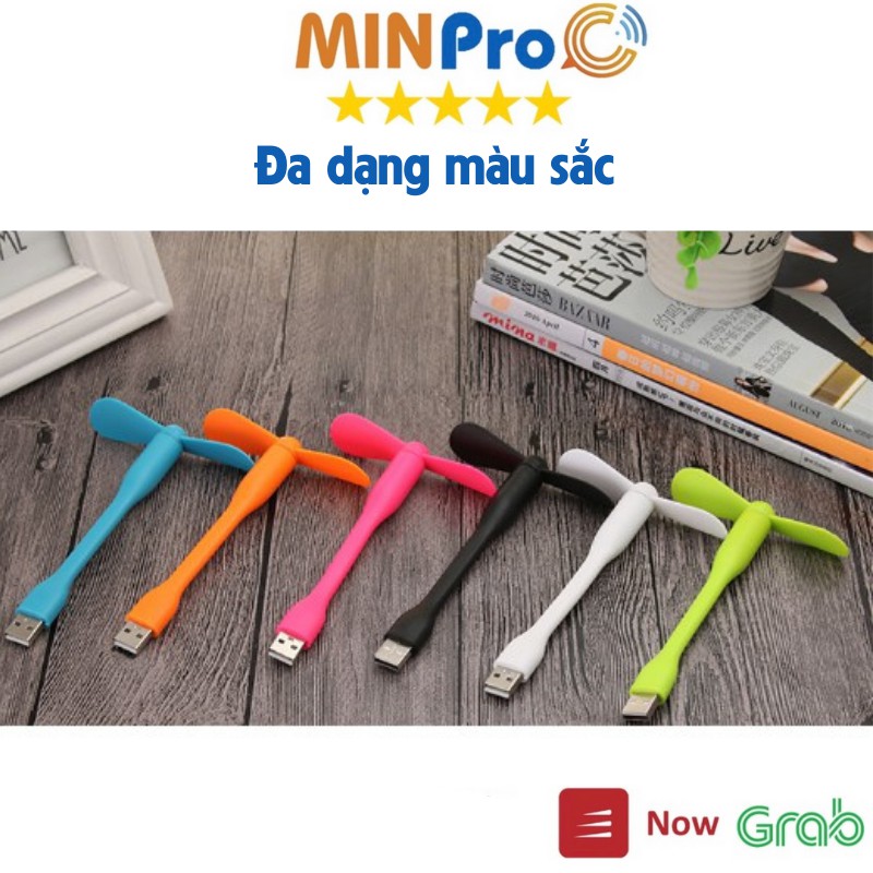 Quạt USB MINPRO 2 cánh siêu mát, đa dạng màu sắc