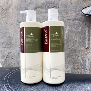 Dầu gội/xả siêu mềm mượt Karseell Maca 800ML/chai (2 chai)