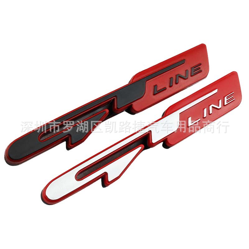 Mới logo GT LINE Trang Trí Lưới Tản Nhiệt Phía Trước Cho Kia K5 Bat bar Tản Nhiệt KX5 K3 K4 Elantra SPORTAGE R stinger 3D