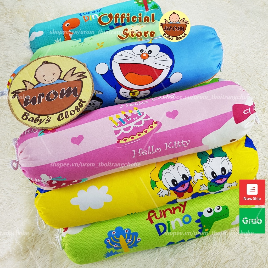 Gối ôm cho bé 60cm Cotton Thắng Lợi hoạ tiết hoạt hình trẻ em