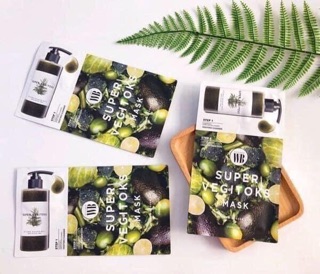 Mặt Nạ Thải độc Rau Củ Quả Super Vegitoks Mask