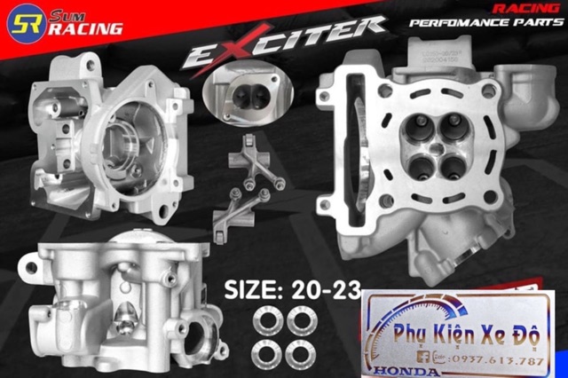 Đầu bò ex 135 150  19-22 20-23 22-25 24-27 Full bộ xupap xin bao Làm sẳn về lắp là lụm