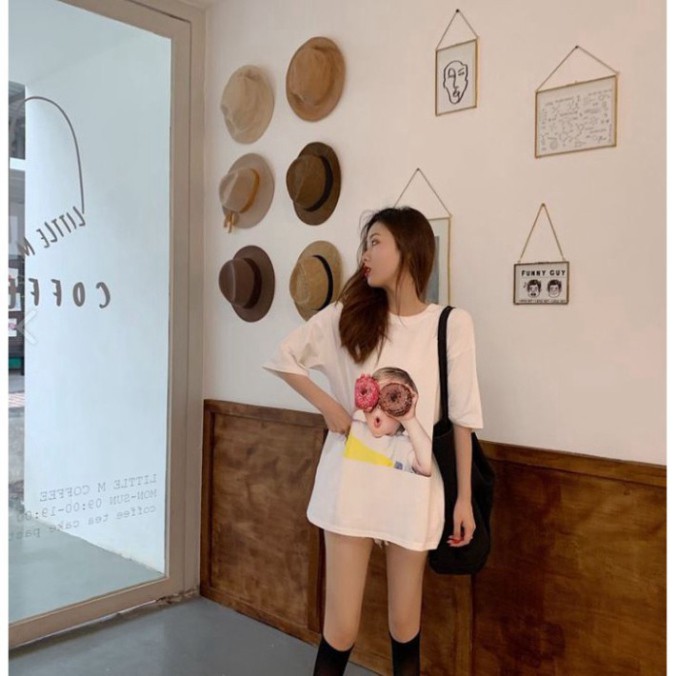 Áo thun tay lỡ Unisex Awesometee, áo phông form rộng ATL M95-87