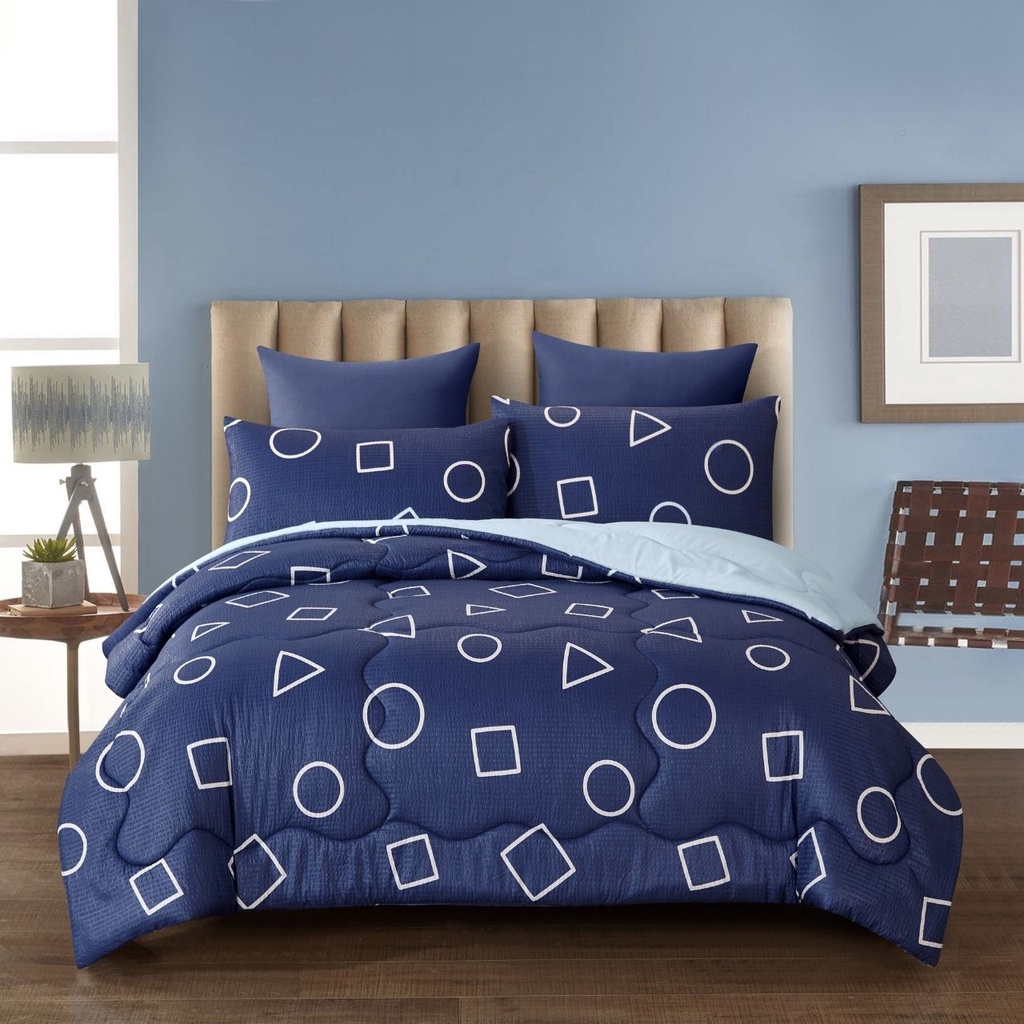 Bộ chăn ga áo gối Micro Satin NV Cool Ripple 1m6x2m 1m8x2m +20cm