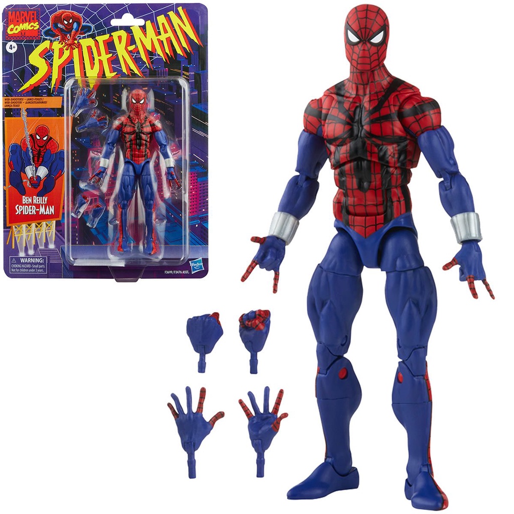 Mô hình Marvel Legends Spiderman Ben Reilly