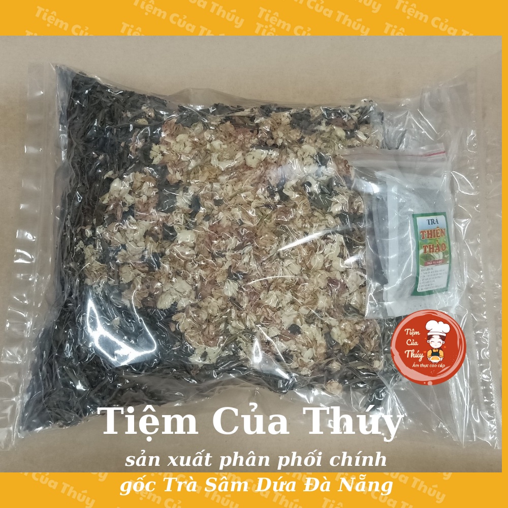 Trà sâm dứa hoa lài túi 500gr chính gốc Đà Nẵng loại 1 tặng thêm 3 gói trà túi lọc Đặc Sản Đà Nẵng nổi tiếng