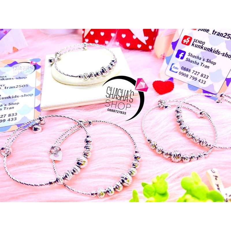 Vòng tay inox v07 cao cấp không gỉ xinh xắn chíu sáng vĩnh viễn