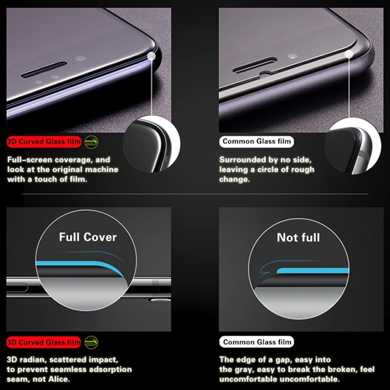 Kính Cường Lực Viền Cong 3d Cho Sony Xperia Xz2 Compact Mini
