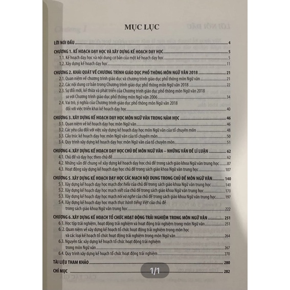 Sách - Giáo Trình Xây Dựng Kế Hoạch Dạy Học Môn Ngữ Văn
