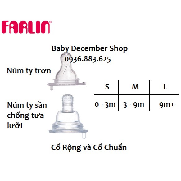 Núm Ty Farlin Cổ Rộng Đủ Size