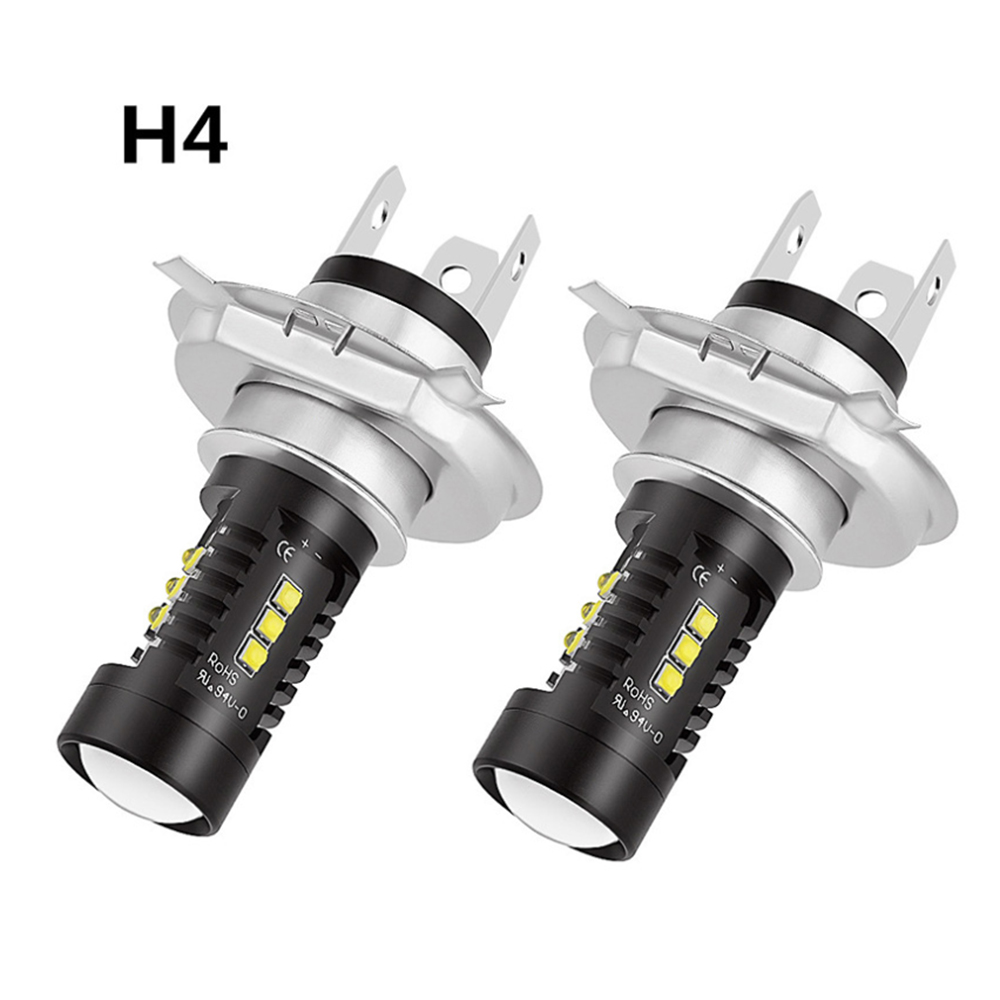 2PCS H4 9003 60W 1960LM 6000K Car LED Conversion Headlight Bulb Hi/Lo Focus Beam