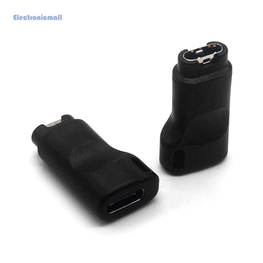 Bộ Chuyển Đổi Sạc Đồng Hồ USB C Sang 4 Pin Cho Garmin Venu/2/2S/SQ/Lily