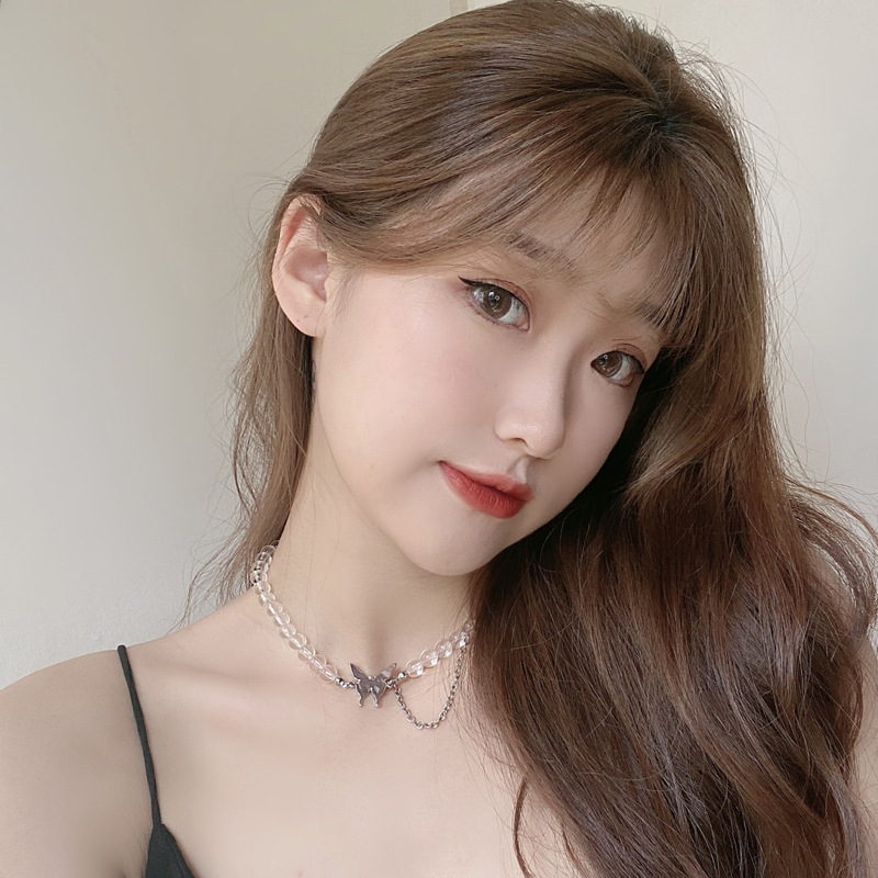Vòng Cổ Choker Mặt Hình Bướm Dễ Thương Quyến Rũ Dành Cho Nữ