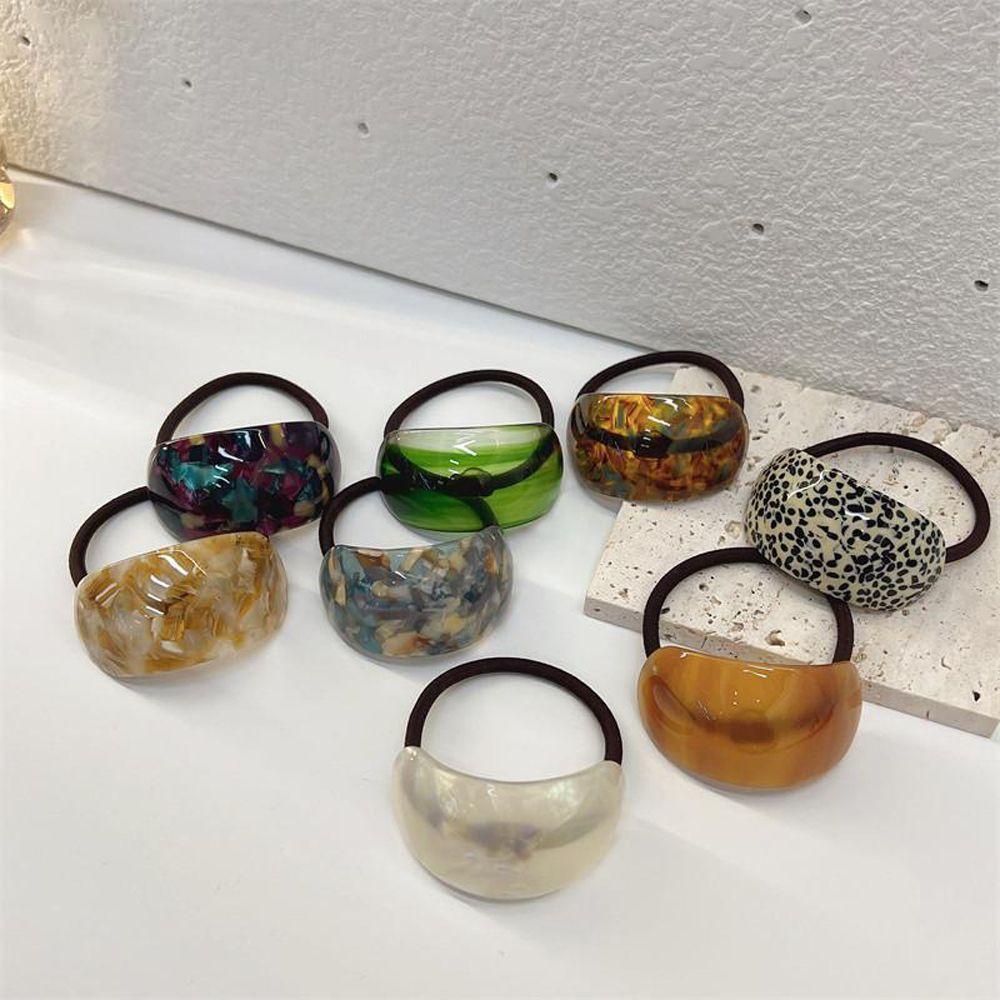 BACK2LIFE Dây Cột Tóc Phong Cách Retro Thanh Lịch Cho Nữ