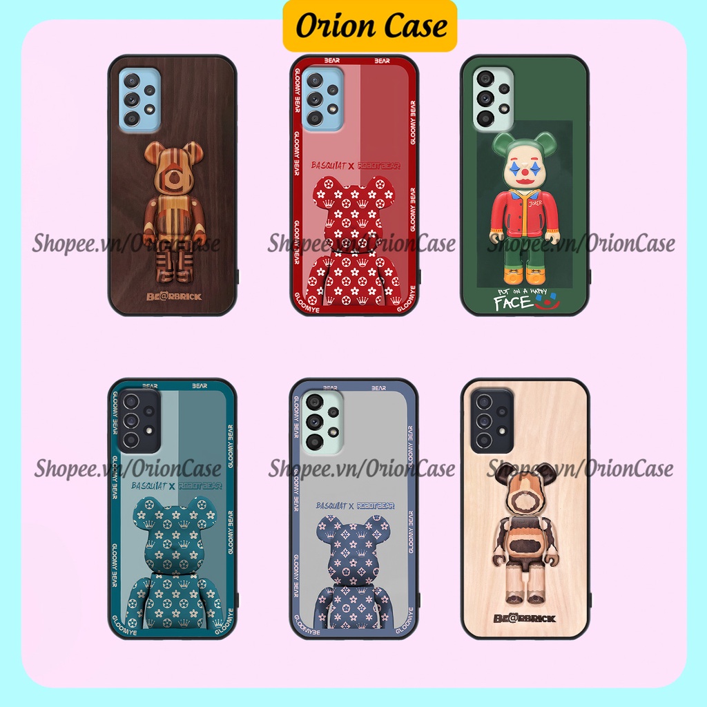 Ốp lưng Samsung A52 - A53 - A72 - A73 in hình bearbrick 3D thời trang, cá tính. ốp chống sốc, bền đẹp