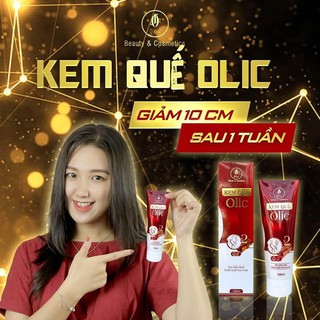 [TẶNG KÈM] Kem quế olic, Kem tan mỡ săn chắc quế olic