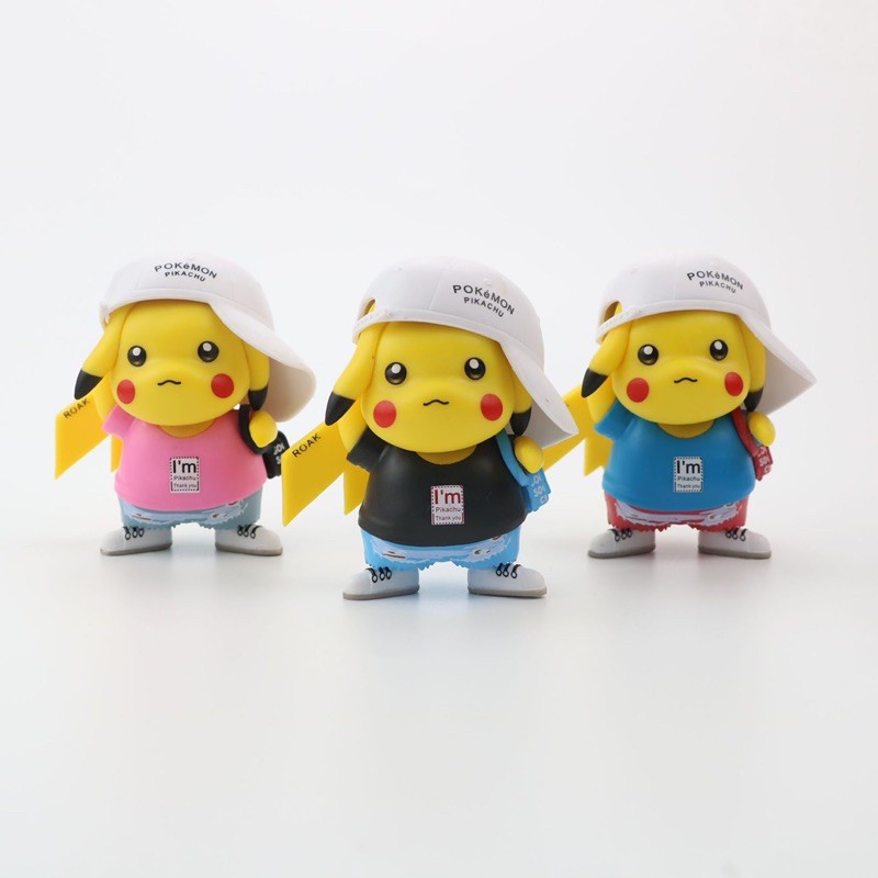 Mô hình Pikachu đội mũ dễ thương