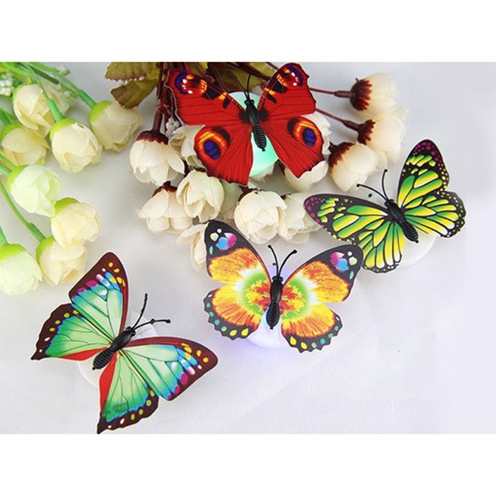 COMBO 100 ĐÈN LED DÁN TƯỜNG HÌNH BƯỚM - ĐÈN NGỦ CỰC HOT
