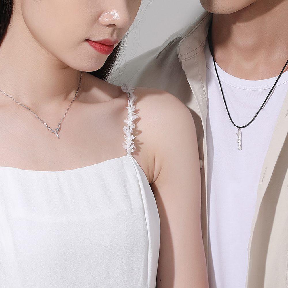 Vòng Cổ Dây Da VANES1 Đơn Giản Thời Trang Cổ Điển Cho Cặp Đôi