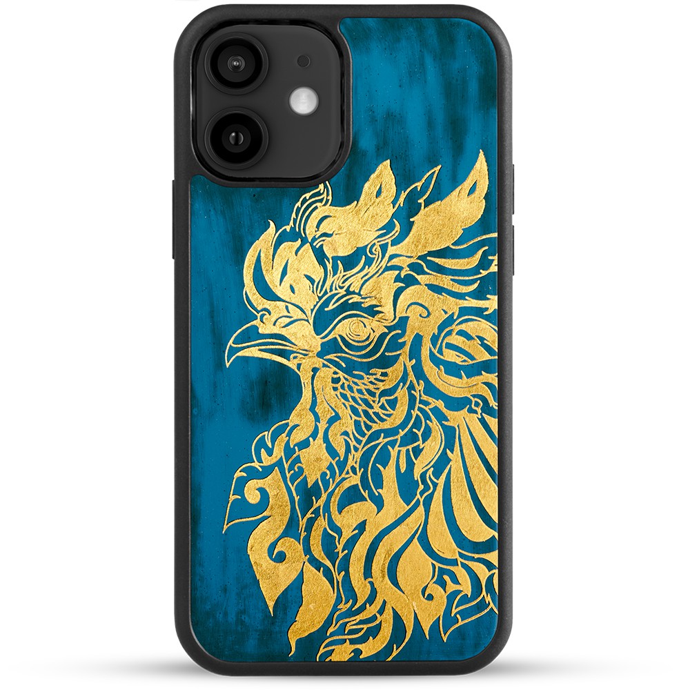 Ốp điện thoại cho iPhone 12 / 12 Pro / 12 Pro Max mẫu Mão Nhật Kê thương hiệu La Sonmai