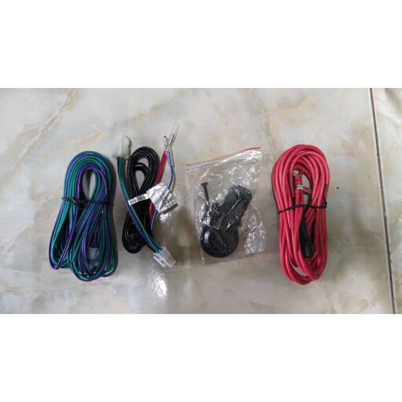 Bộ dây Full Jack nguồn chuyên dụng cho loa Sub gầm ghế ô tô MBQ- Alpine- Blaupunkt- Nakamichi- Pioneer