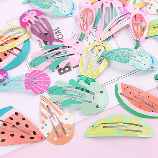 Set kẹp tóc trái cây mùa hè