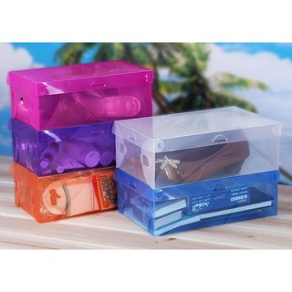 Combo 10 Hộp Đựng Giày Trong Suốt Tiện Dụng