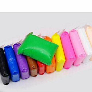 Đất nặn loại siêu nhẹ tự khô sét 12 màu