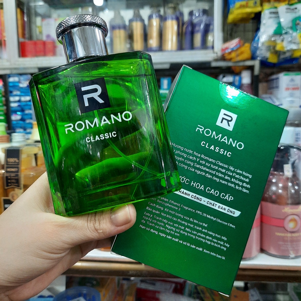 Nước Hoa Cao Cấp Romano Classic 100ml