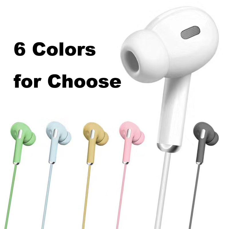 Tai Nghe Nhét Tai 38 Jack 3.5mm Âm Thanh Nổi Màu Macaron | BigBuy360 - bigbuy360.vn