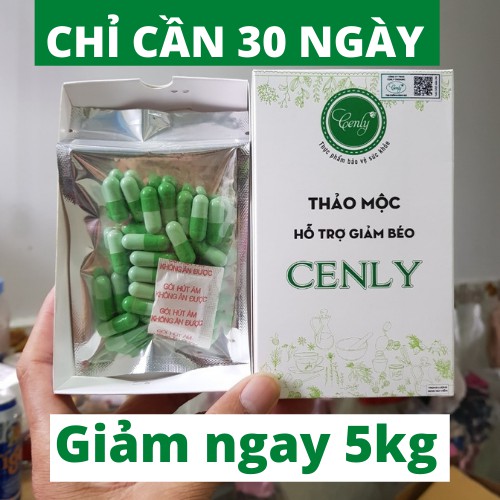 Thảo Dược Giảm Cân Cenly  - Chuyên Trị Lờn Thuốc - Dùng Được Cho Mẹ Sau Sinh | Thế Giới Skin Care