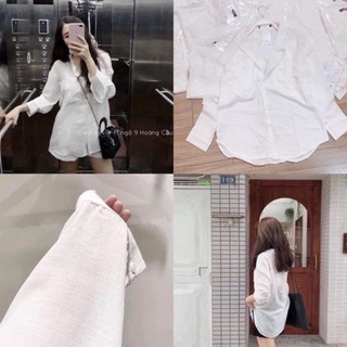 Sơmi oversize